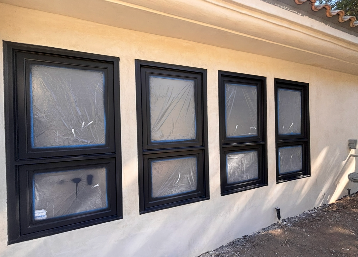 Windows after paint – IBR Saldana